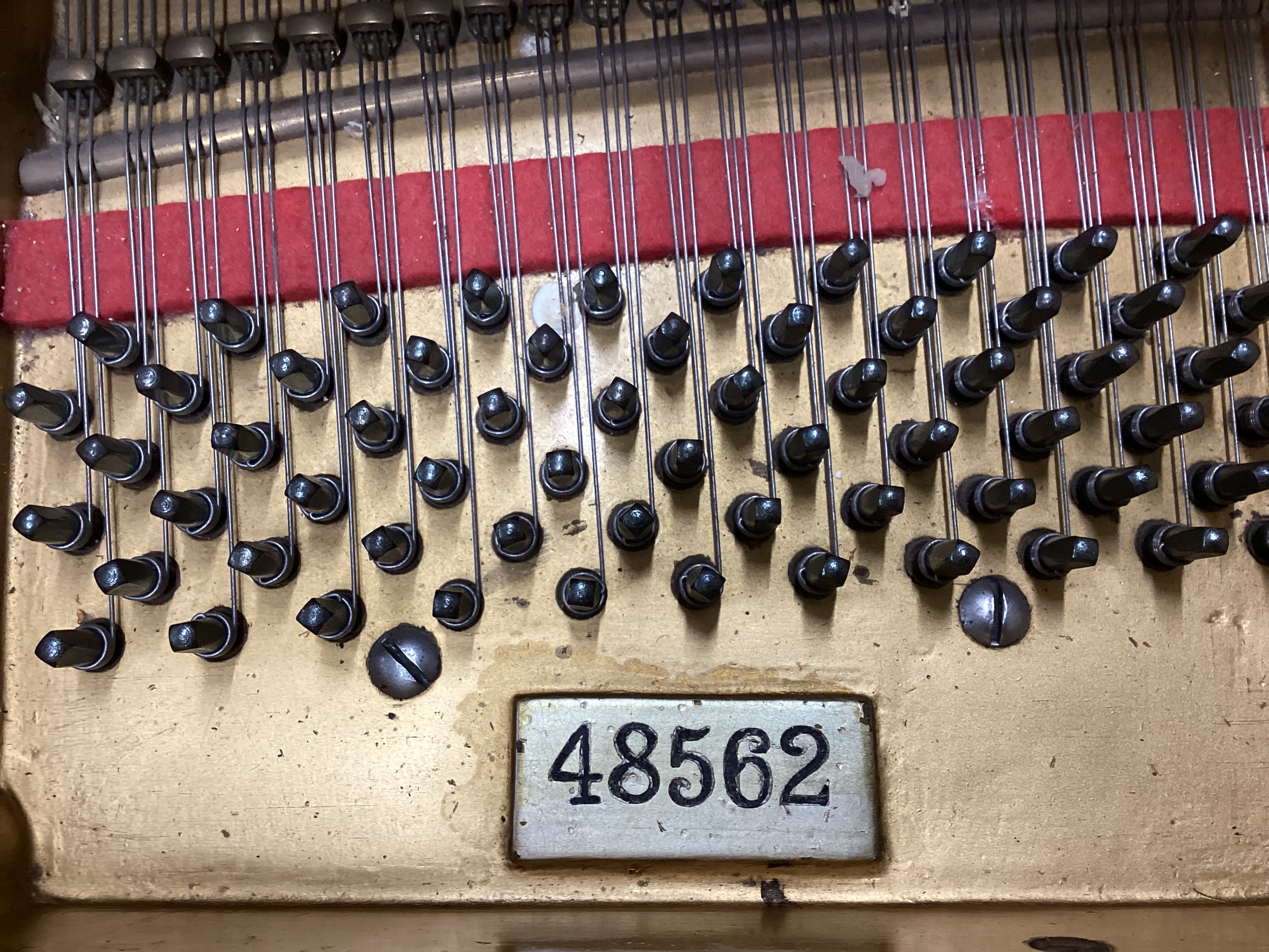 A Schiedmayer rosewood grand piano, circa 1935, length 194cm, width 152cm, height 99cm closed, together with a modern hinged box seat piano stool CITES Submission reference 2JRHUCGB